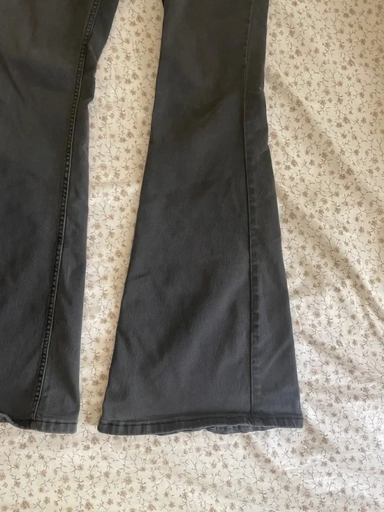 Free People Black Flare Leg Pull-On Jeans size 27 - Picture 3 of 5